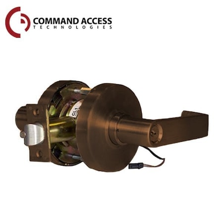 Command Access Low Energy Storeroom Clutching Lever Fail Safe, Unlocked Lever, Operating Voltage 11-30, Built in Re CAT-CL180LE-EU-L6-613-SC-11V-30V-REX